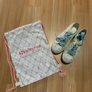 superga x loveshackfancy sneakers